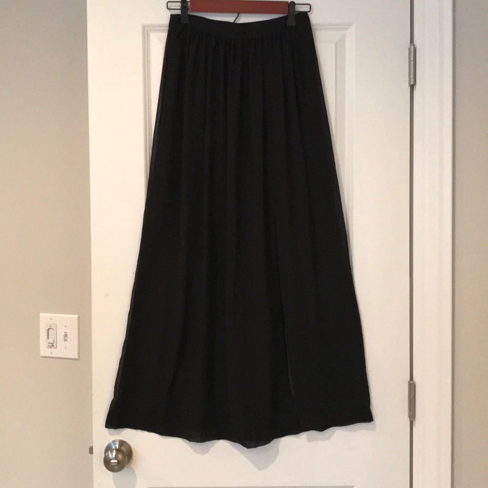 Black Maxi Skirt. Size 4
